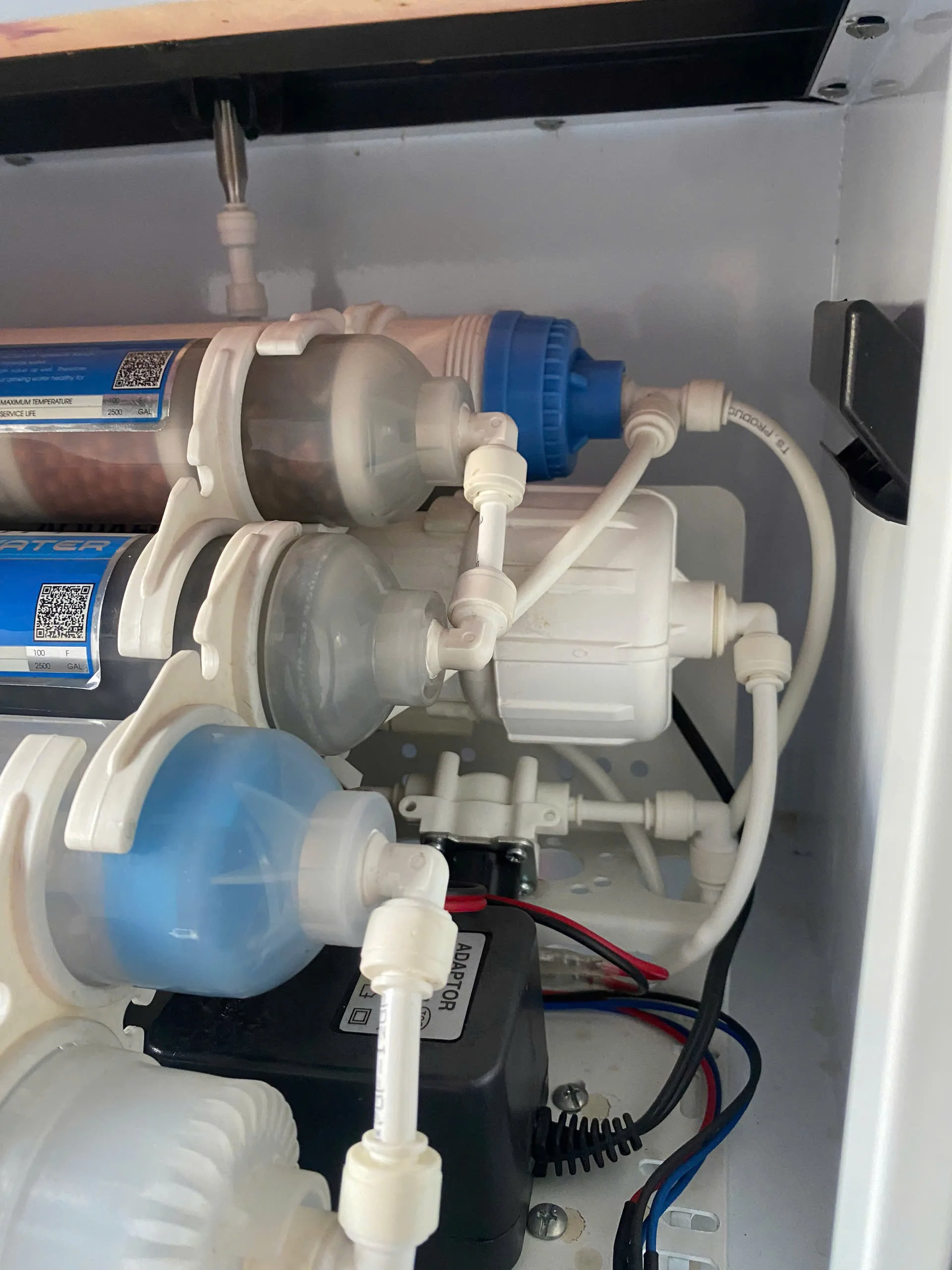 Hệ thống ống PPR hoàn chỉnh trước khi trát tường