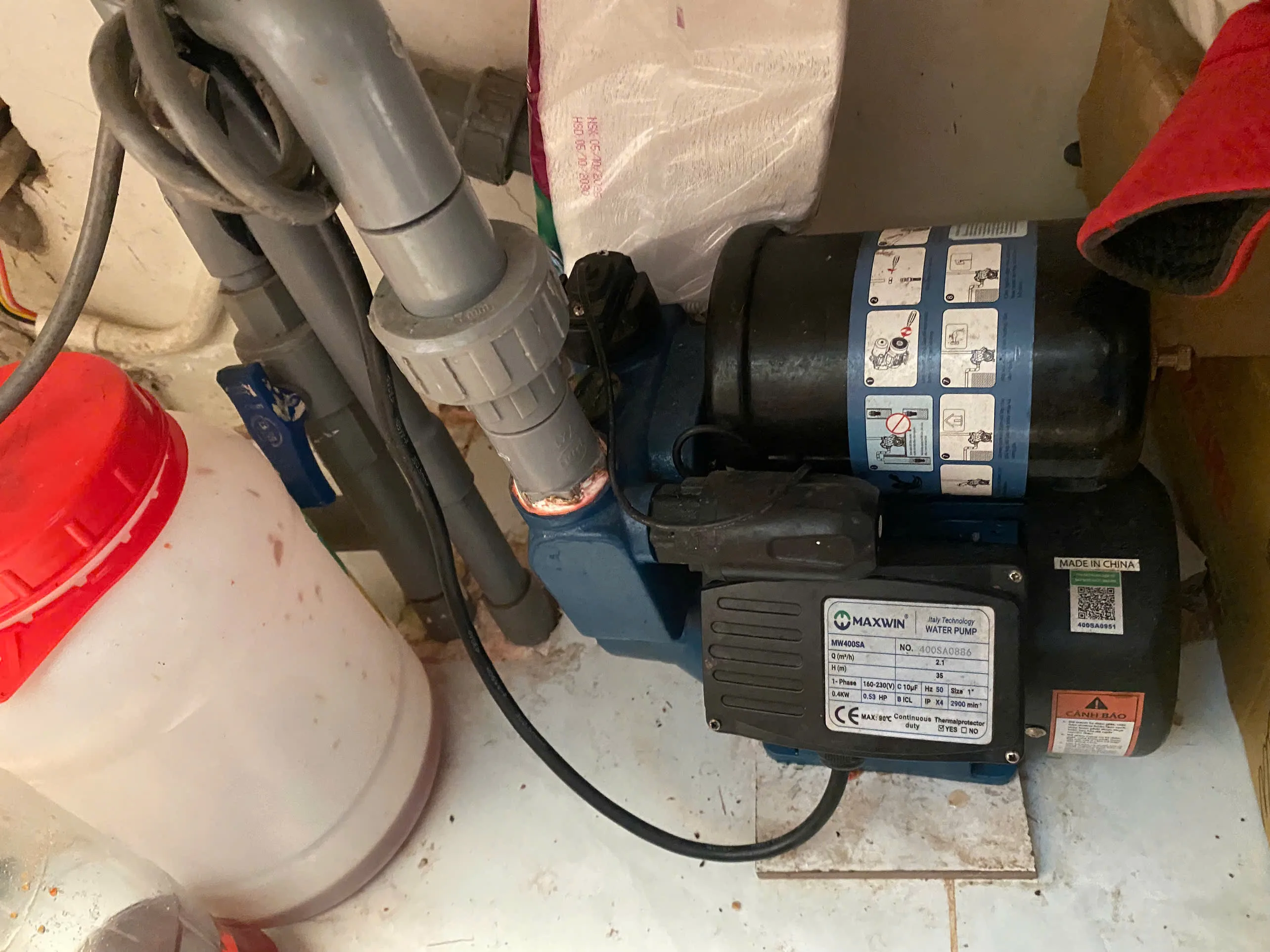 Sửa máy bơm nước tại nhà – kiểm tra và thay thế phụ kiện